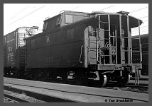 View of Pennsy #477418, N5 "Cabin Car" &copy;Tom Stackhouse collection - Click to ENLARGE (15K)-(90K)